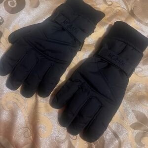 Kombi GOR-TEX BLACK LEATHER PALM Winter Ski Gloves size XL